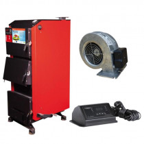 Купить Thermo Alliance Vulcan Plus V 3.0 Котел твердотопливный стальной VPSFW 50 + Вентилятор котла до 40 кВт, "M Plus M" + "ТА25nzPID" Контроллер для котла