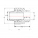 Муфта PPR Blue Ocean 50х1" 1/2 НР