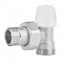 Купити Кран радіаторний Icma 1/2" кутовий під фітінг, без ручки №827