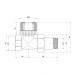 Кран радиаторный Icma 3/4" 30х1,5 прямой №779