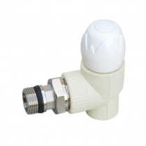 Купити Кран радіаторний PPR Blue Ocean 20х1/2" кутовий