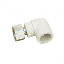 Купити Кутик PPR Blue Ocean з накидною гайкою 25х1/2", 90° ВР