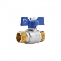 Купити Кран кульовий SD Plus 1/2" ЗР для води (метелик) SD606W15