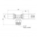 Тройник пресс Icma 16х1/2"х16 НР №407