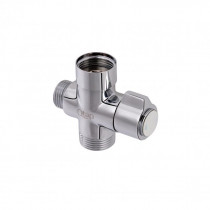 Купить Дивертор для смесителя Qtap Spojeni QT44 Chrome