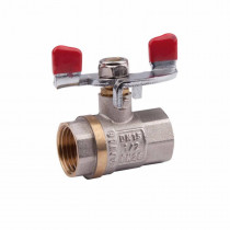 Купить Кран шаровой Valve 1/2" ВР для воды (бабочка) SV602W15