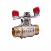 Купить Кран шаровой Valve 1/2" НР для воды (бабочка) SV606W15