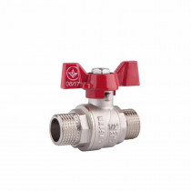 Купить Кран шаровой SD Forte 1/2" НР для воды (бабочка) SF606W15