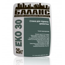 Купить ЕКО 30 Стяжка для пола цементная, 25 кг
