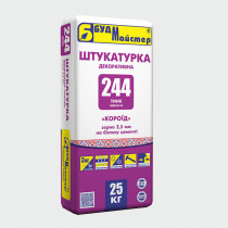 Купить Штукатурка декоративная «короед» на белом цементе, зерно 2.5 мм ТИНК-244