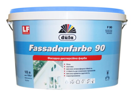 Фарба акрилова Dufa Fassadenfarbe F90, 10 л