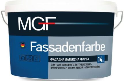 Фарба латексна MGF Fassadenfarbe М90, 7 кг