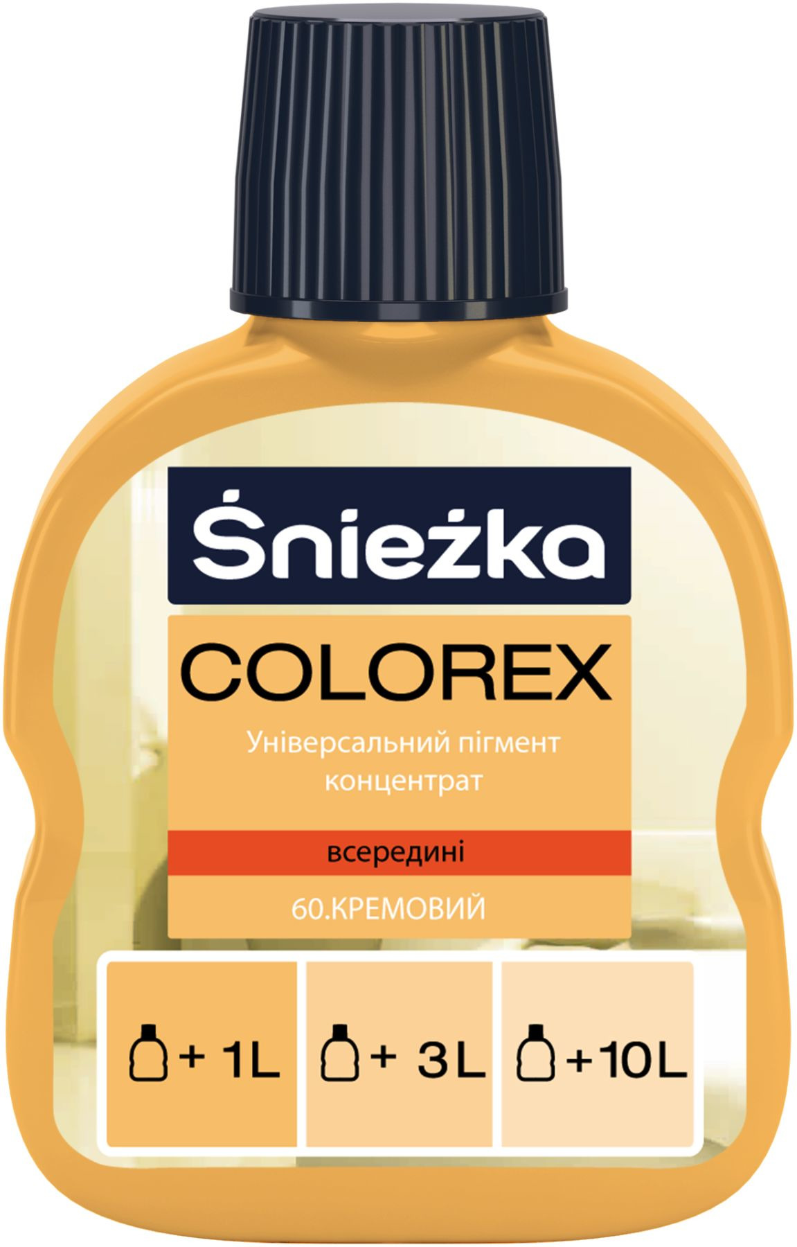 sniezka-colorex-60 Пігмент Colorex №60 кремовий, 100 мл - Зображення 1