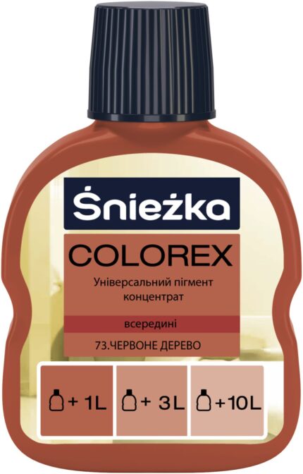 Пігмент Colorex №73 червоне дерево, 100 мл