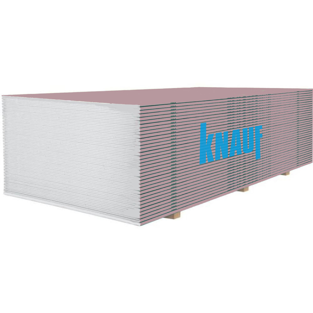 ogo Гіпсокартон вогнестійкий Knauf, 2500х1200х12, 5 мм - Зображення 1